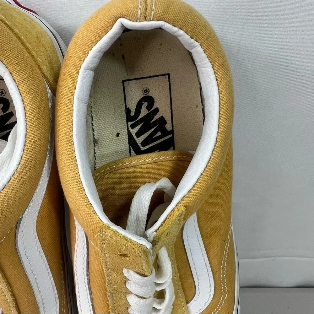 Vans Old Skool Suede Mustard Yellow Unisex Shoe Size 6.5 or 5 #1107